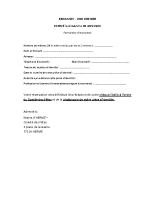 Formulaire Inscription 2026 BROCANTE VIDE GRENIER